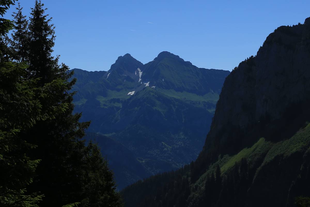 Pointe Blanche, Pic de Jallouvre