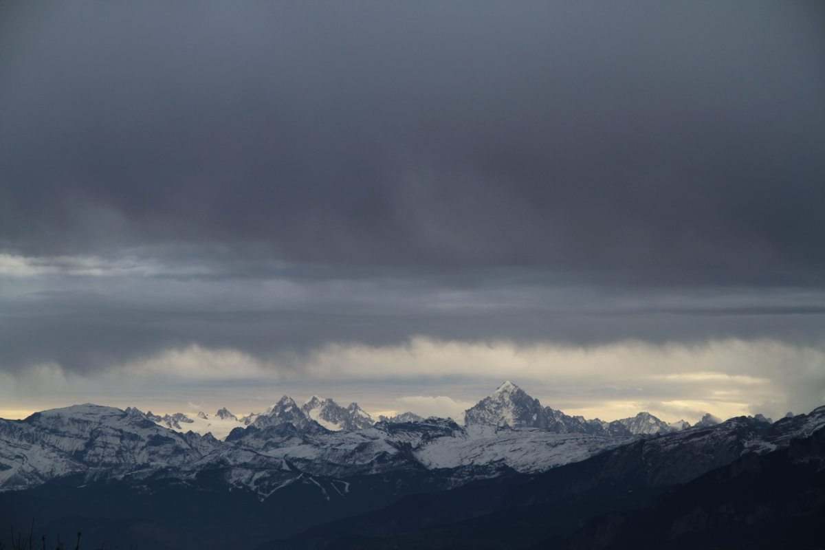 Bue, Auguille du Chardonnet, Aguille Argentire, Aguille Verte, Bargy
